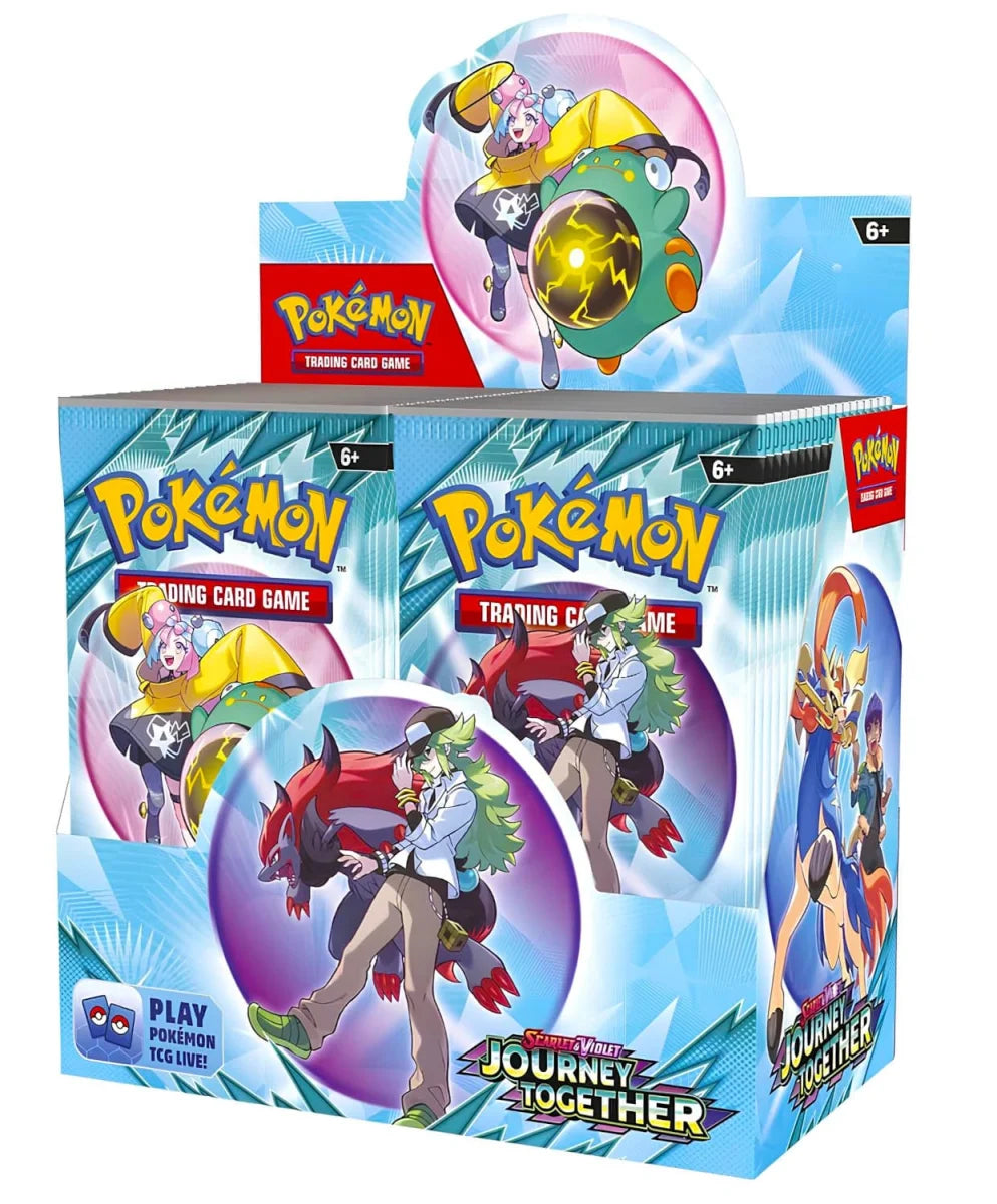 Pokemon Scarlet & Violet SV 09 - Journey Together - Display 36 Booster - Deutsch