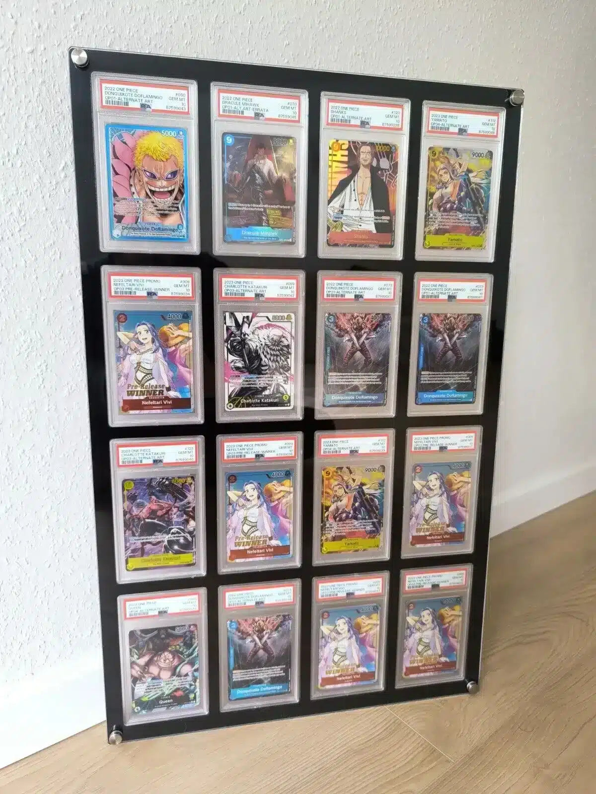16er Acryl Rahmen Case für Graded Karten - Ideal für PSA, CGC, PGS Zertifikate